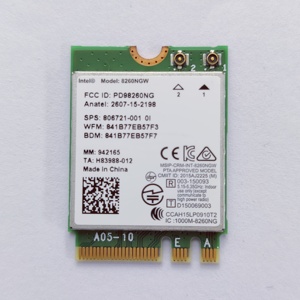 การ์ด 8260NGW ดูอัลแบนด์ไร้สาย-AC 8260,บอร์ด 867Mbps สำหรับบลูทูธ 4.2 NGFF - Product Image 1