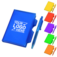 Cadeaux publicitaires personnalisés Bloc-notes rechargeable Bloc-notes de poche Couverture de bloc-notes en plastique Couverture en PP Bloc-notes avec stylo