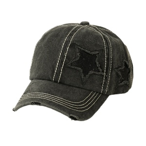 Casquette de sport vintage en coton délavé et vieilli, style baseball, ajustable, en jean uni, pour hommes et femmes, idéale pour le golf et les activités de plein air, personnalisable avec logo. - Product Image 6