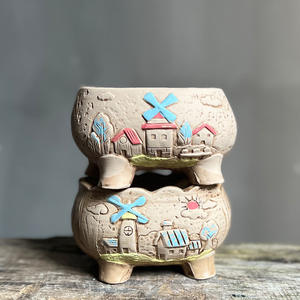 Offre spéciale Ensemble de pots pour <span class=keywords><strong>plantes</strong></span> succulentes Jardinières en céramique créatives pour <span class=keywords><strong>plantes</strong></span> succulentes Jardinage Déstockage Vente en gros Vente directe - Product Image 2