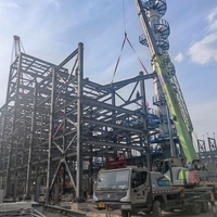 Fabrication complète de structures en acier, plateformes industrielles en acier et supports de tuyauterie pour usine pétrolière