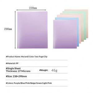 Carpeta de Documentos KE'mu, Doble Bolsillo, PP Opaco, Estilo Americano, Superventas Transfronterizos, Venta Directa - Product Image 4