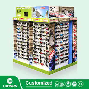 Chất lượng cao siêu thị bán lẻ Kính mắt hiển thị đứng tông Pop Pallet hiển thị giá Kính mát hiển thị đứng - Product Image 2