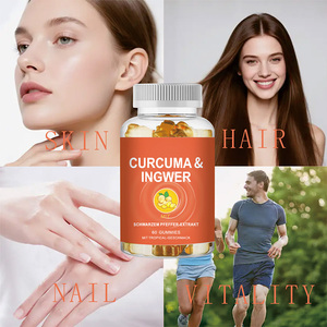 Жевательные конфеты с куркумином OEM, 2 дозы в каждой конфете, 60 штук в упаковке, для поддержания здоровья взрослых - Product Image 4