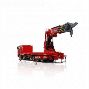 Grúa hidráulica de servicio pesado montada en camión HOWO 8x4 de 100 toneladas para elevación en construcción - Product Image 5