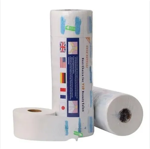 Vente directe d'usine, bandes de cou en papier jetables, imperméables, extensibles, hypoallergéniques, couleur personnalisée, pour salon de coiffure - Product Image 2