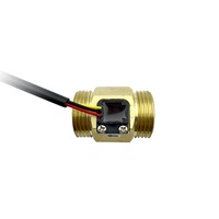 Débitmètre à turbine DN80 de qualité industrielle G3 ''compteur d'impulsions à filetage mâle irrigation de l'eau 20-500L OEM de terres agricoles personnalisable