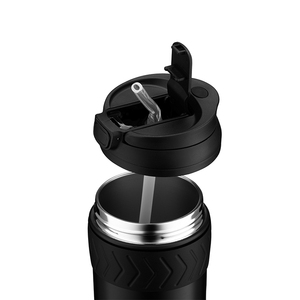 Venta caliente taza de café de lujo taza de té 400ml vaso de café de acero inoxidable aislado, taza de viaje de café caliente a prueba de derrames y fugas - Product Image 4