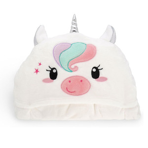 B858 blanc <span class=keywords><strong>licorne</strong></span> thème couvertures à <span class=keywords><strong>capuche</strong></span> chauffe-mains poches peluche Polyester bouton fermeture en gros usine couverture à <span class=keywords><strong>capuche</strong></span> - Product Image 5