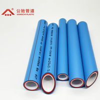 Gongchi Bensu China fábrica de fontanería al por mayor de alta calidad 100% materia prima azul PPR tubería de agua tubería de plástico