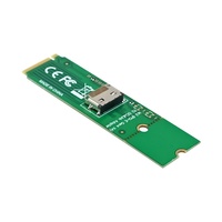 Kartu Adaptor Internal M.2 (PCIe X4) OcuLink SFF-8612 NVMe SSD-Stock 10Gbps Model ST5117/SM-U2SFF-8612