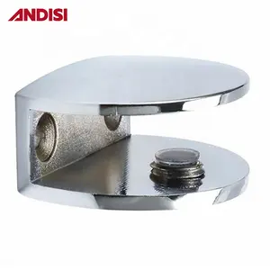 wall mounted supplier adjustable glass clamp clip bracket metal holder glass shelves support for glass shelves