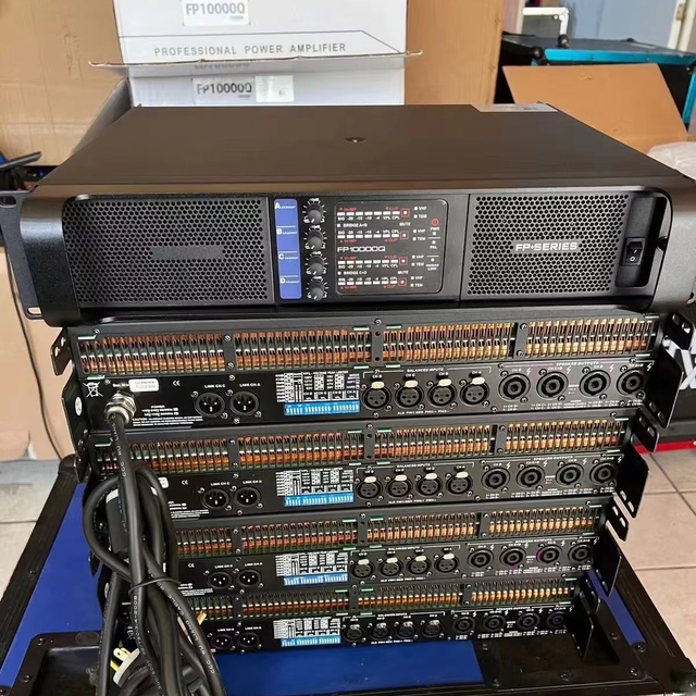 FP10000Q Four Channel 4*1350W Digital Power Amplifier and FP14000 Two Channel 2*2350W Digital Power Amplifier