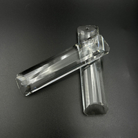 Pièces de lustre MH-DS0329 cristal rectangle en forme de prisme gouttes Lustre Candélabre Lampe prisme lustre pièces en cristal
