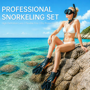 DIDEEP - Juego de Snorkel de 3 Piezas a Precio de Fábrica, Máscara de Buceo, Aletas de Snorkel, Equipo de Buceo, Natación, Viajes - Product Image 6