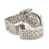 Montre-bracelet mécanique automatique pour hommes montre de luxe en acier inoxydable OEM vente en gros d'usine montre tendance