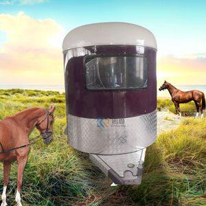 Remorque Économique de Luxe pour 2 Chevaux avec Chargement Double Angle et Chariots Flottants – Produit à Bas Prix - Product Image 5