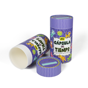 Couronne gagner tubes d'expédition bouchon tube de papier de qualité alimentaire cylindre d'emballage de thé boîtes cylindriques en carton tube de papier biodégradable stock - Product Image 5