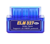 Mini Bluetooth 5.1 PIC1 8F25K80 scanner à double carte instrument de Diagnostic de voiture V 2.1 obd2 ios Elm327 pour Apple Android