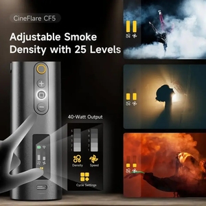Synco Colbor CF5 <span class=keywords><strong>Macchina</strong></span> Portatile per Nebbia e Ghiaccio Secco per <span class=keywords><strong>Fotografia</strong></span> e Produzioni Cinematografiche - Product Image 5