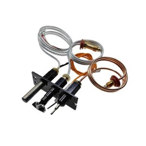 Ensemble de guidage pour gaz naturel 485-510A 4021-736 2103-010 en acier inoxydable pour fours de chauffage et cheminées - Product Image 1