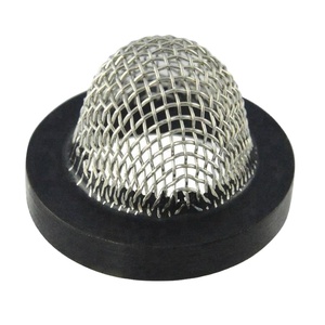 Filtre à liquide en acier inoxydable 304 à mailles carrées avec anneau en caoutchouc pour tuyau de 1 à 2 pouces, pour moteur de nettoyeur haute pression, écologique - Product Image 5