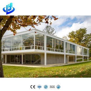 Hiện đại được thiết kế prefab văn phòng kho Kết Cấu Thép tòa nhà đúc sẵn thương mại sử dụng kim loại xây dựng trung tâm mua sắm - Product Image 2