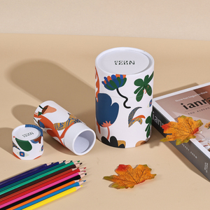 Matériau de cylindre en papier artisanal écologique et recyclable, impression quadricolore pour emballage de tube de soin de la peau - Product Image 2