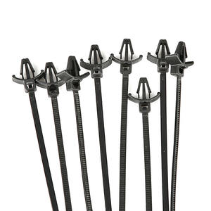 Tête filetée automobile boucle enfichable faisceau de câbles fixation fermeture éclair cravate en forme de <span class=keywords><strong>sapin</strong></span> tête d'avion réparation de tôle - Product Image 1