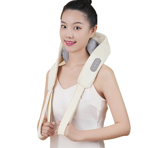 Neck And Shoulder Massager With Heating Function For Neck Waist Leg Abdomen Massage USB Rechargeable Timed Remote Control - Product Image 2