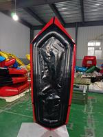 Packraft léger en PVC/TPU pour la navigation en eaux calmes et en eaux vives, idéal pour les aventures fluviales