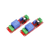 NE555 Module de temporisation réglable Module de relais temporisé DC 5V / 12V Delay Connect