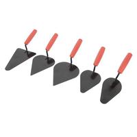 Vente en gros d'outils de truelle de maçonnerie de construction Manche en bois Truelle de maçonnerie Couteau de maçonnerie en forme de pêche de style russe