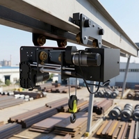 Nouvelle palan électrique à câble métallique personnalisé de fabrication chinoise, 10 tonnes, pour pont roulant, télécommande, protection IP65, garantie 1 an