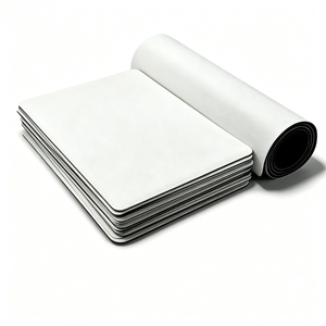 Tapis de bureau XXL personnalisés pour la publicité, impression par sublimation, tissu polyester lisse, tapis de souris pour jeux avec bords cousus - Product Image 1