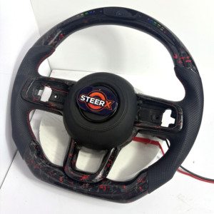 Volante de Fibra de Carbono Forjado <span class=keywords><strong>Modificado</strong></span> al por Mayor con Calefacción y Luz LED de RPM para <span class=keywords><strong>Jeep</strong></span> Gladiator JT y Wrangler JL <span class=keywords><strong>Rubicon</strong></span> 392 - Product Image 3