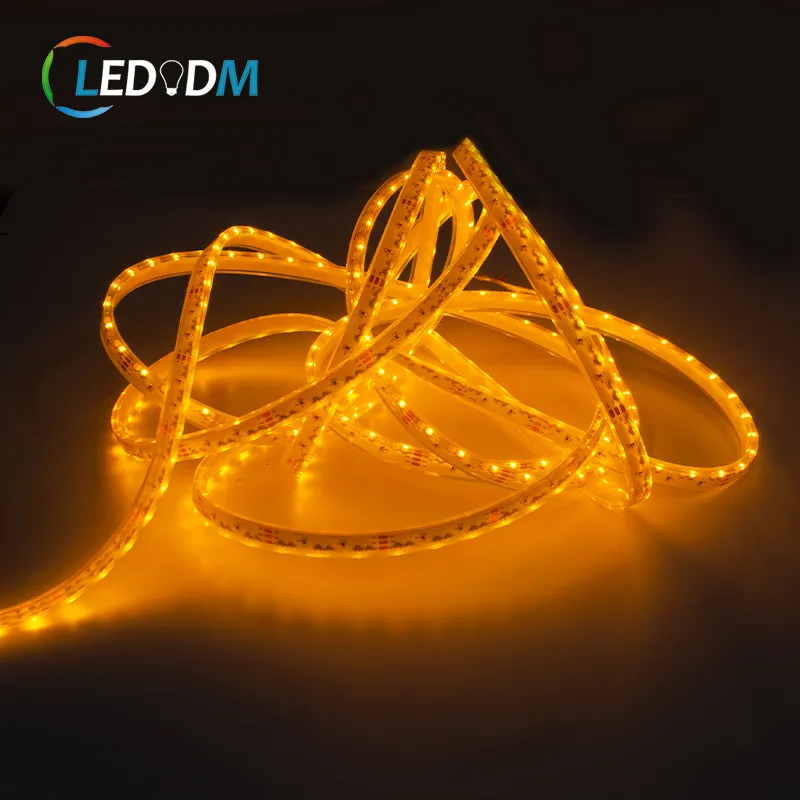 LEDODM Side View 120LEDS 3014 CCT LED Strip IP20 DC12V/24V 8mm PCB Edge LED Strip Side Emitting Strip