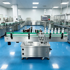 Máquina Etiquetadora de Papel Automática de Alta Productividad con Pantalla Táctil PLC y Motor, Personalizada de Fábrica, para Botellas y Latas Redondas - Product Image 1