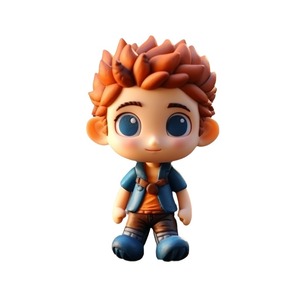 Llavero de resina de anime, figura de dibujos animados personalizada, modelo coleccionable para niños y regalos - Product Image 5