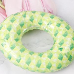 Juguete Masticable para Perros TPR, Juguete Anti-Mordidas de Donut de Tela No Tejida para Mascotas, Nuevo Producto para la Limpieza Dental de Mascotas - Product Image 3