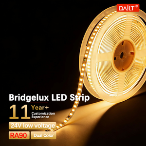 Bande LED COB à intensité variable, ajustement <span class=keywords><strong>de</strong></span> l'intensité lumineuse pour différentes ambiances <span class=keywords><strong>et</strong></span> occasions, bande LED Ra90 - Product Image 1