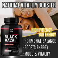 Maca noire triplement extraite à force maximale, amélioration intense de la libido masculine, soutien à la santé sexuelle, naturel pour adultes