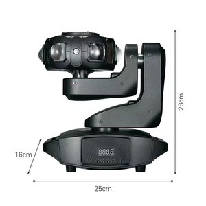 New 120W RGBW 4-in-1 Disco di chuyển đầu chùm tia <span class=keywords><strong>laser</strong></span> nhấp nháy ánh sáng sân khấu DMX512 điều khiển cho Câu lạc bộ đêm DJ Bar KTV bầu không khí - Product Image 4