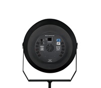 Projecteur LED Rétro 350W, Effet d'Ambiance RGB Lumière du Jour 200W, DMX Vintage en Aluminium, Dimmable, 10000 Lumens, Disco, 50000 Heures