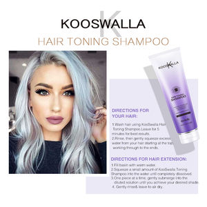 Tratamiento de keratina <span class=keywords><strong>para</strong></span> <span class=keywords><strong>el</strong></span> hogar, champú de tóner morado antiassy <span class=keywords><strong>para</strong></span> cabello <span class=keywords><strong>rubio</strong></span>, sin efecto amarillo - Product Image 2
