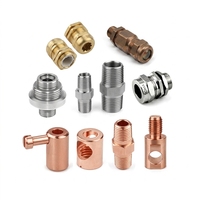 Pièces métalliques en acier inoxydable usinées CNC sur mesure de haute qualité, insert de moyeu de roue fileté, tolérance de précision 0,01 mm, poli