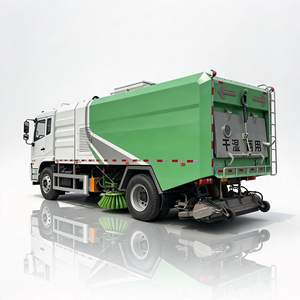 Shaanxi Automobile Delong L5000 Straßenverschmutzungsreinigungsfahrzeug für die Straßenreinigung - Product Image 3
