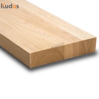 Escalier en bois de chêne thaïlandais à assembler soi-même, marches en bois de caoutchouc pour escaliers