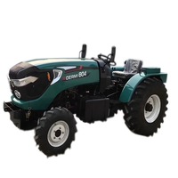 Mini Tractor Agrícola Compacto de 80HP, Venta Directa de Fábrica, 20 Años de Experiencia en Fabricación, Suministro Directo del Fabricante de Equipo Original