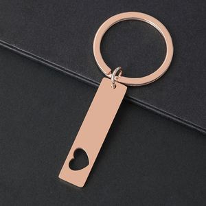 Porte-clés en acier inoxydable personnalisé, léger et tendance, avec impression couleur UV au laser sur acier inoxydable vierge, directement de l'usine - Product Image 4